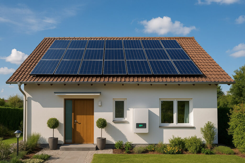 Grüne Energie im Eigenheim