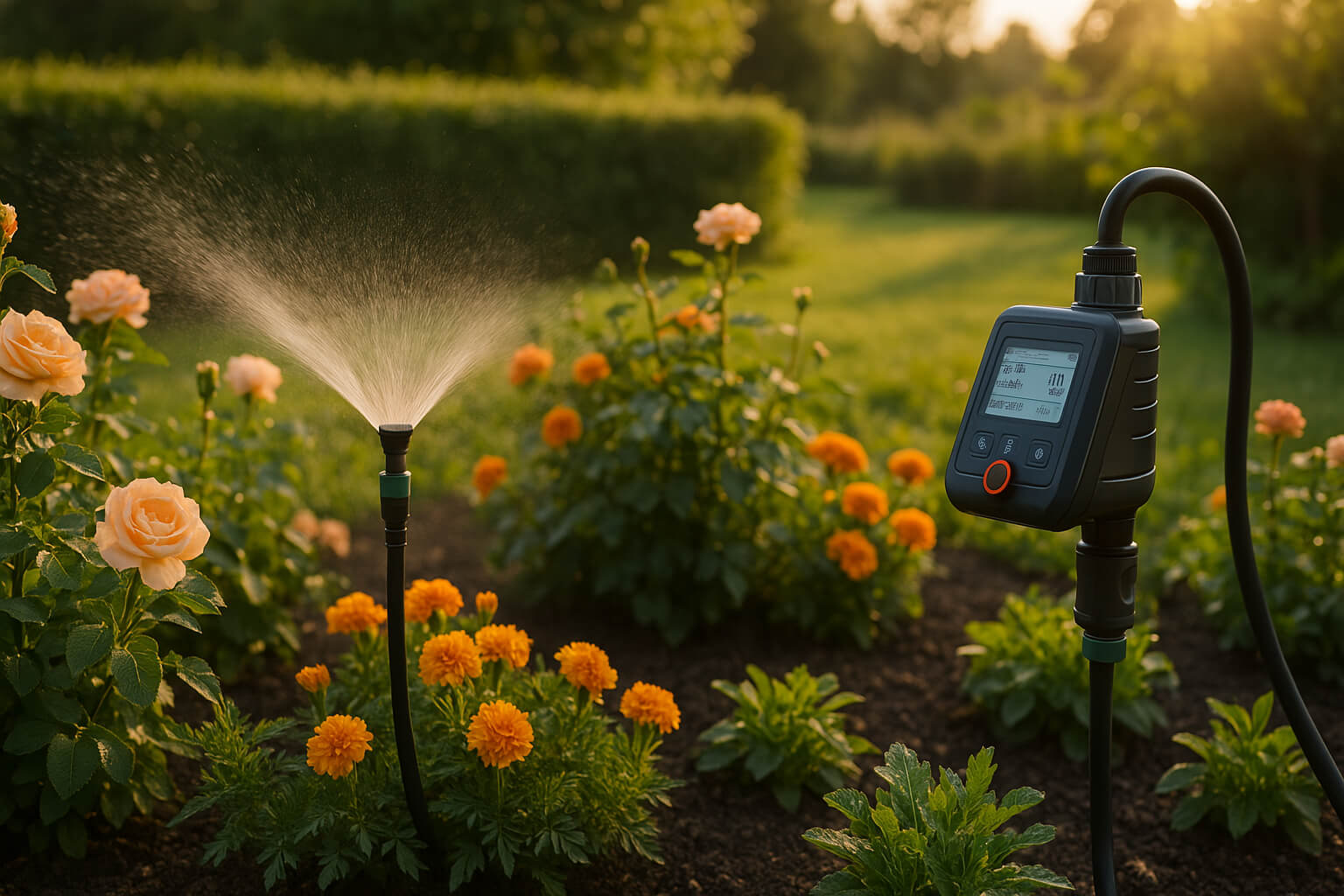Smarte Gartenbewässerung