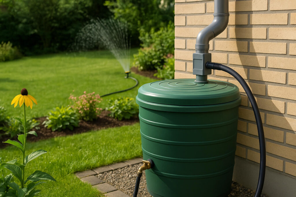 Regenwasser nutzen statt Leitungswasser verschwenden
