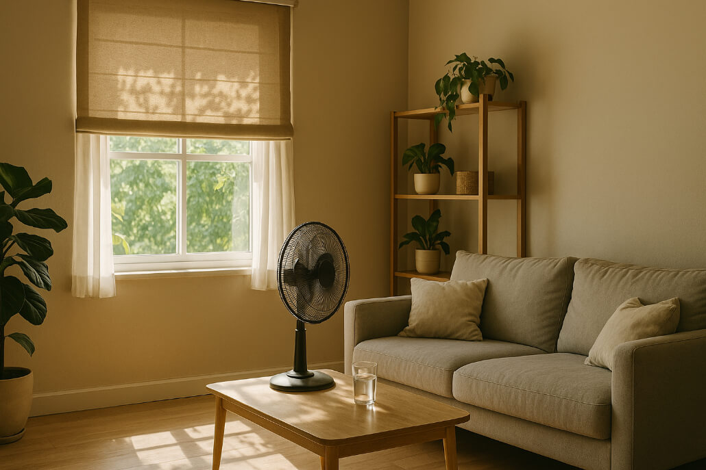 Wohnung kühlen ohne Klimaanlage